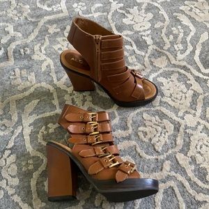 Aldo brown heels
